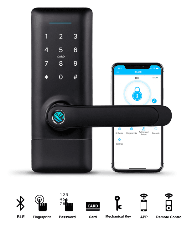 Zamek elektroniczny H15B - miniatura 2