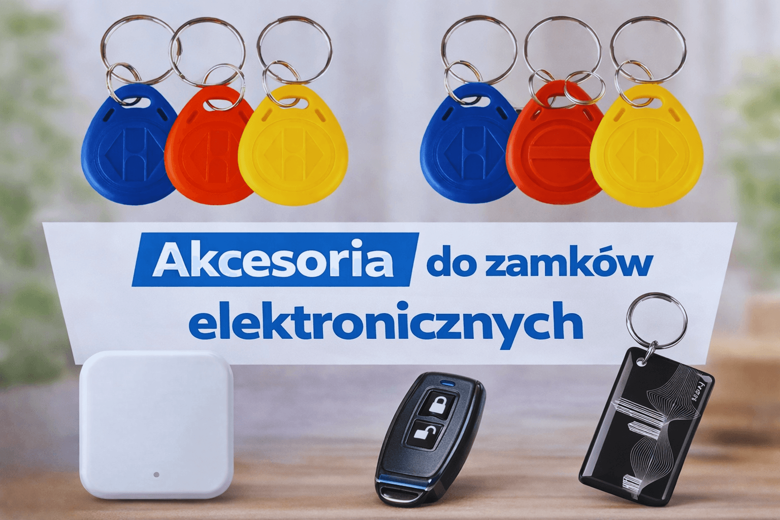 Akcesoria do zamków elektronicznych