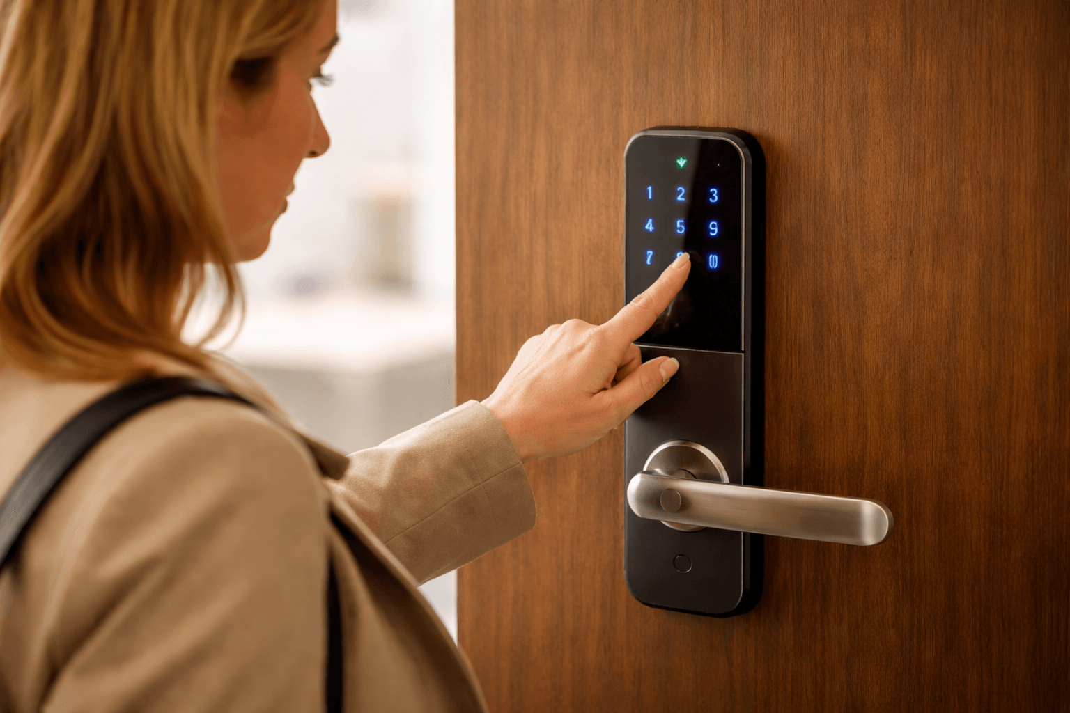 Rodzaje klamek elektronicznych Tuya smart / TTlock