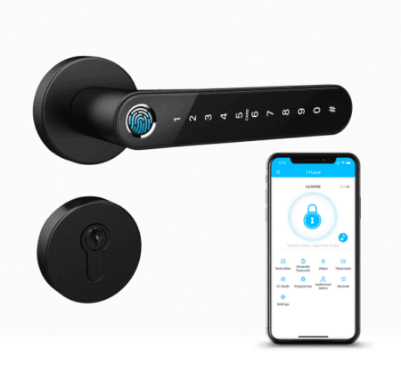 Klamka elektroniczna z wieloma metodami dostępu