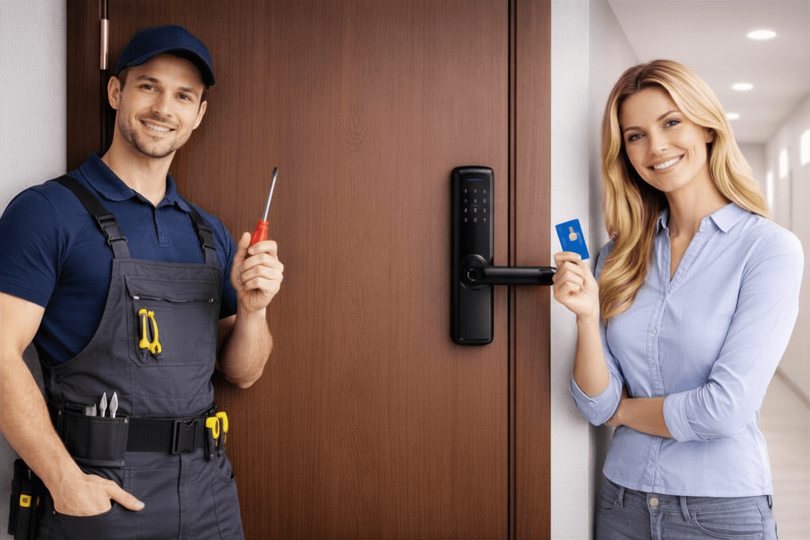 Montaż i Konfiguracja Zamków na Kartę