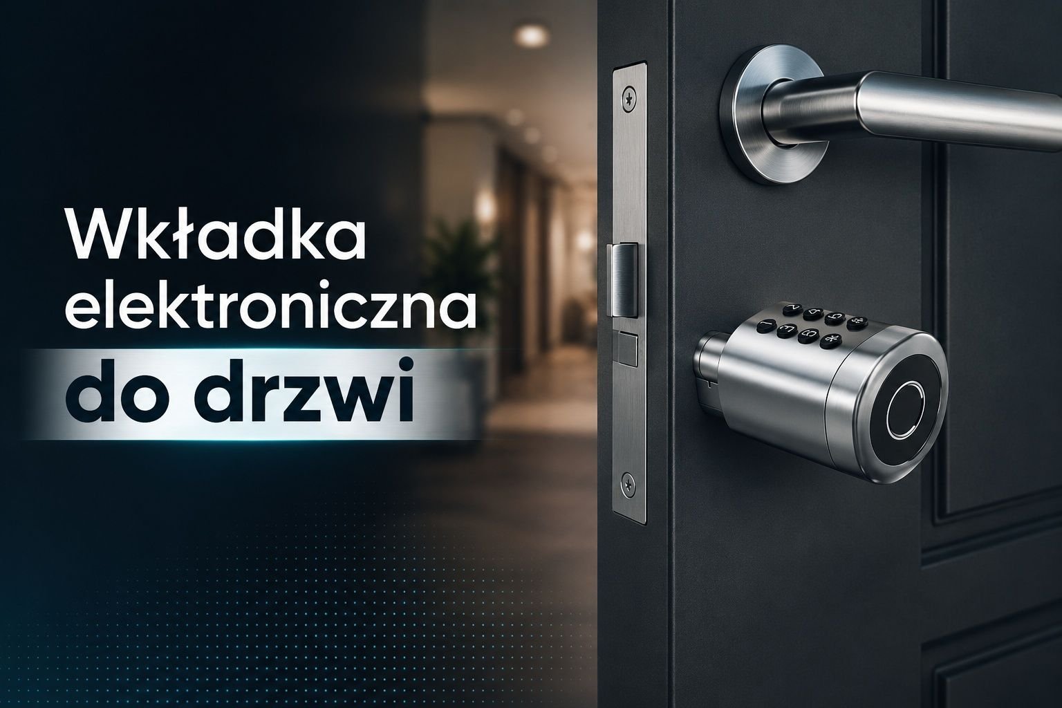 Wkładka elektroniczna do drzwi