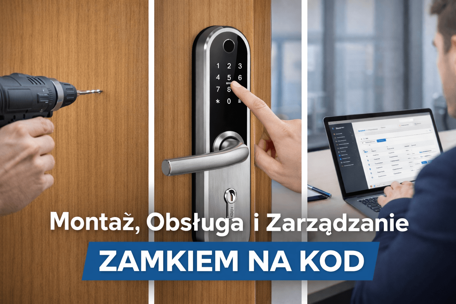 Montaż, Obsługa i Zarządzanie Zamkiem na Kod