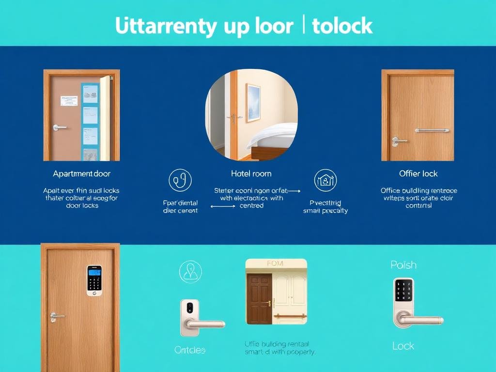 Szeroki Wybór Zastosowania Zamków na Kod w Obiektach