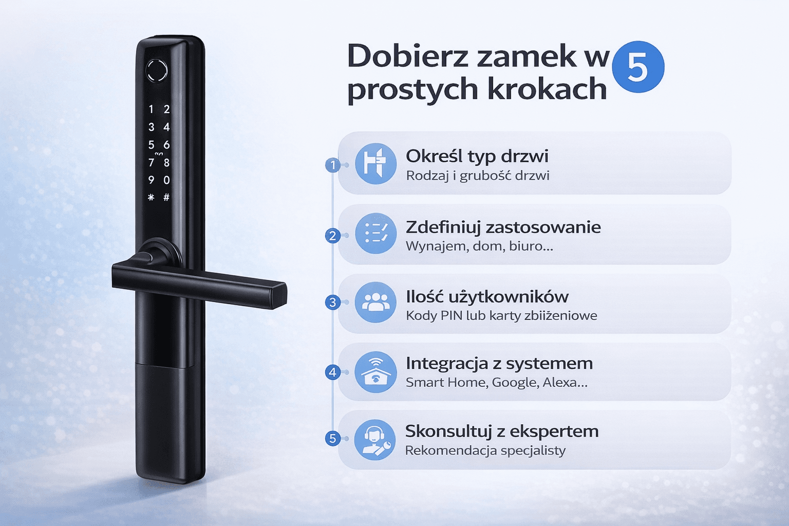 Procedura Wyboru Odpowiedniego Modelu Zamka SMART-LOCK