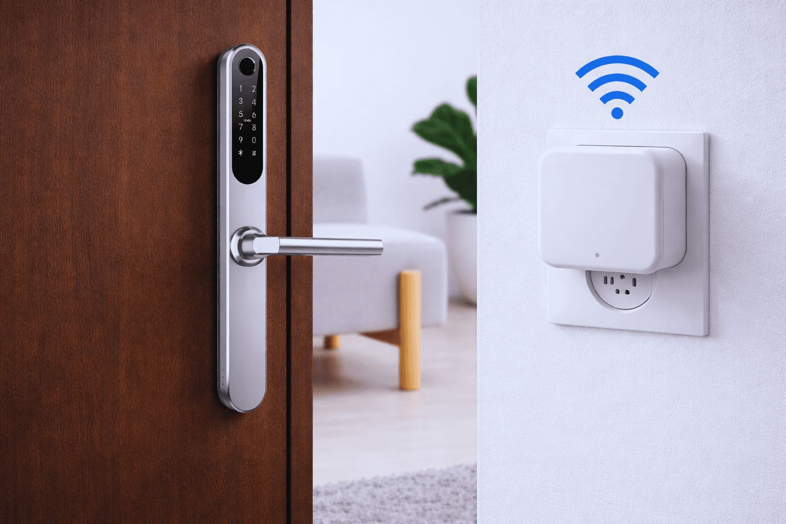 Inteligentne zamki w ramach urządzeń Smart Home